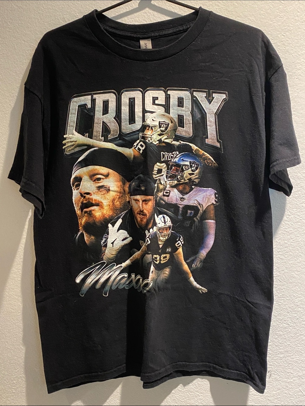Gildan Black Men’s Short-Sleeve Crosby Graphic Tee